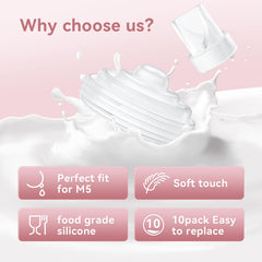 TOVVILD duckbill valve for Momcozy V1 enables easy replacement and consistent performance