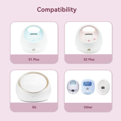 TOVVILD size-range flange set includes 12-24mm options for a custom fit.