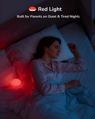 TOZING night light breastfeeding mode provides gentle guidance during night feeds.