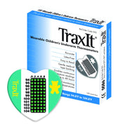 TRAXIT wearable thermometer arm-clip for continuous monitoring while child sleeps
