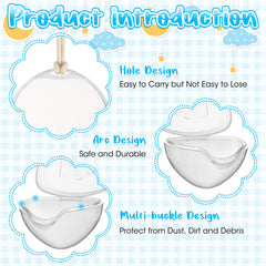 Treela pacifier case dishwasher-safe transparent for easy cleaning