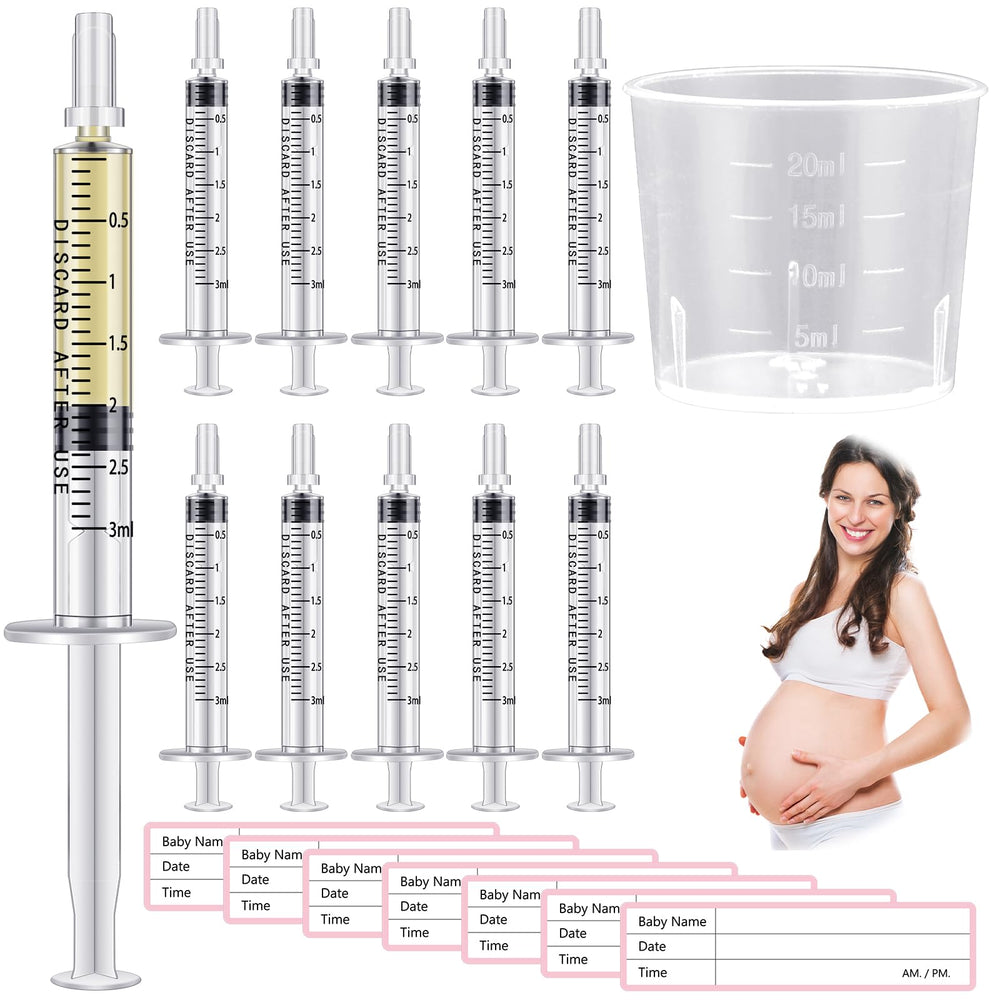 TrelaCo colostrum collector kit ready for easy collection and storage.
