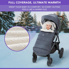 TRENDHUB bunting bag for UPPAbaby Ridge weatherproof design shields from wind