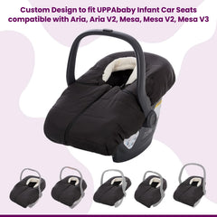 TRENDHUB Buntting Bag ultra-plush fleece lining cushions baby against cold air.