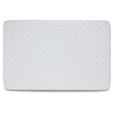 TRENDHUB Remi bassinet mattress cover shows secure tab fit for Remi playard