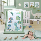 TrenD'Lay dino-comforter close-up shows soft texture for cozy naps