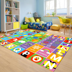 TRHEAVNIC Alphabet Rug oversized design provides a spacious area for group activities.