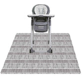 Triluby Splat Mat stripe foldable travel keeps mess manageable during outings