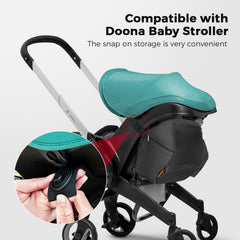 TRIPDAILY external pocket keeps essentials within reach during trips.