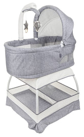TruBliss Baby Sweetli Deluxe bassinet side view for near-bed ease and intimacy