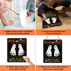 TRUMPETIC black-halloween-decoration-sign bold room styling