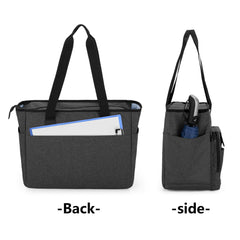 Trunab Nurse Tote Bag back pocket for folders and charts on the go.