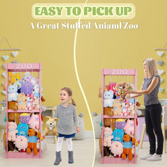 Trycooling zoo-pattern elastic band closeup emphasizes adaptable plush sizes