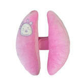 TRYTUTRY pink baby travel pillow strap attachment provides secure car seat setup for calm naps.