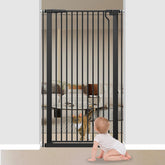 TSAYAWA cat gate extra tall 51.18 inches blocks climbing for doorways