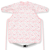 TSD Bib long-sleeved coverall front view protects clothes during messy meals.