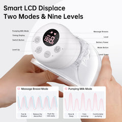 TSRETE 9-level suction lets you customize comfort and speed.