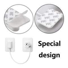 Ttdesefu lock restrictor shows opening distance to balance ventilation and safety.