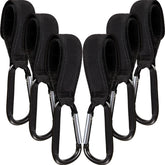 Tuanse 6-pack stroller hooks on handle for easy hands-free errands.