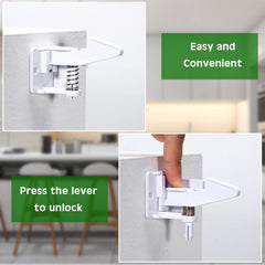 Tuanse screw-install option shown on cabinet door.