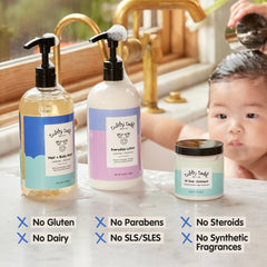 Tubby Todd Regulars Bundle lotion jar for deep hydration during daily baby care