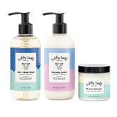 Tubby Todd Regulars Bundle shampoo bottle for gentle cleansing on sensitive newborn skin