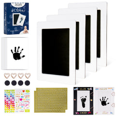 Tubuui inkless baby handprint kit with a clean touch pad for mess-free prints.