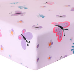 Tudomro crib skirt with 15 drop delivers tidy, finished look.