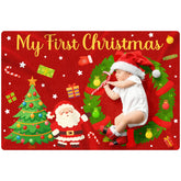 Tudomro first Christmas blanket Santa design offers warm cuddles and festive photo props.