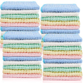 Tudomro muslin burp cloths white stack for daily feed mess protection and quick cleanup