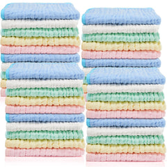 Tudomro muslin burp cloths white stack for daily feed mess protection and quick cleanup