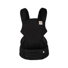 Tula Explore Mesh Urbanista front carry shows ergonomic comfort for caregiver and baby.