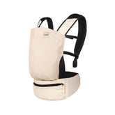 Tula Lite Carrier Cream front view for on-the-go parents.