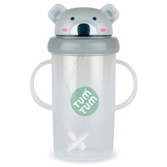 TUM TUM Tippy Up cup side view highlights kid-friendly self-feeding design