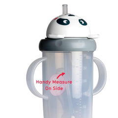 TUM TUM Tippy Up side measure reveals amount drunk.