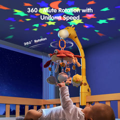 TUMAMA Kids star projection night light creates soothing visuals for baby naps.