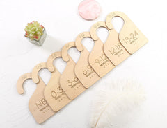 TUTOTU modern baby closet dividers newborn-clothes focus helps quick outfit find.
