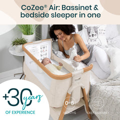 CoZee Air rocking bars demonstrate soothing motion for bedtime calming routines