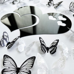 TVPHLLY durable PVC butterfly stickers resist dust and cleaning for long-lasting decor.