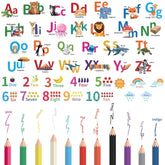 Twinklemon animal alphabet wall decals brighten classrooms for early learning.