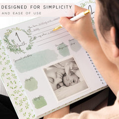 Two Little Dinos spiral-bound pages lay flat for easy journaling.