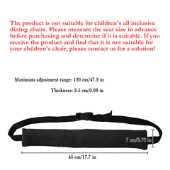 Twoworld high chair straps universal fit on various chairs