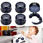 TWQA stove knob covers 5-pack on stove protect kids from knobs