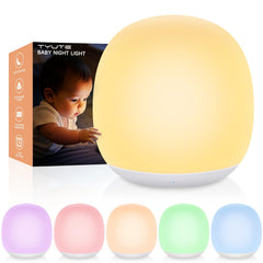 Tyute Baby Night Light soft glow in nursery for calm bedtime.