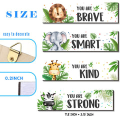 UBLURO you are kind wall quote, wooden plaque, inspires kindness and confidence in kids.