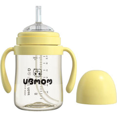 UBMOM no-spill backflow disk demonstrates leak-proof performance for mess-free feeding.