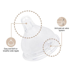 UBMOM bottle compatibility closeup shows easy interchangeability