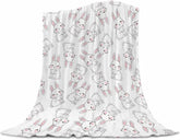 ubnlkto Bunny Easter Blanket front view ideal for newborn comfort
