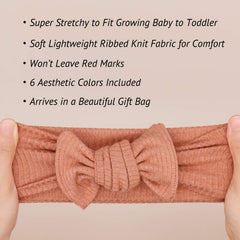 UeeSum gray headband bow offers gentle fit for everyday outfits