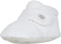 UGG Kids' Bixbee and Lovey Ankle Boot in Vanilla, soft fleece warmth for playtime.